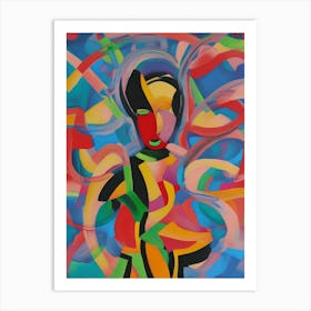 Abstract Painting 854 Art Print