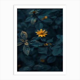 Dark Flower 40 Art Print