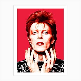 David Bowie 10 Art Print