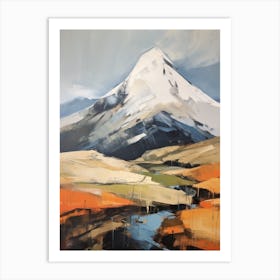 Ben Lui Scotland 1 Mountain Painting Art Print