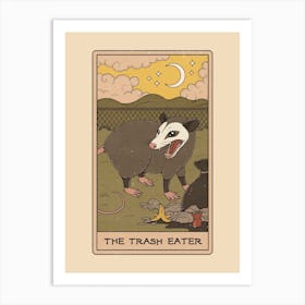 The Trash Eater Art Print