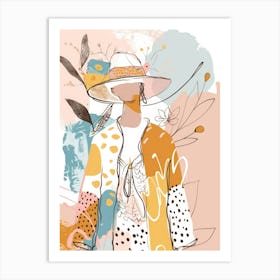 Fashion Illustration 3 Art Print