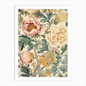 Floral Tapestry 6 Art Print