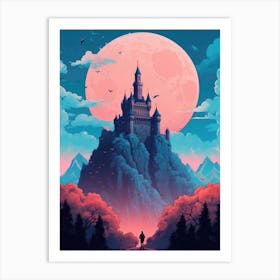 07 Neuschwanstein Castle Art Print