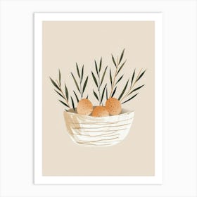 Olives In A Bowl Art Print