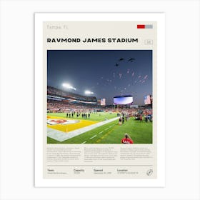 Raymond James Stadium Art Print