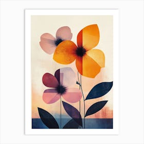 Flowers In The Sky Art Print