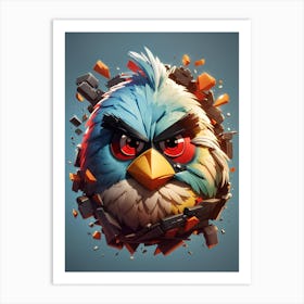 Angry Birds Art Print