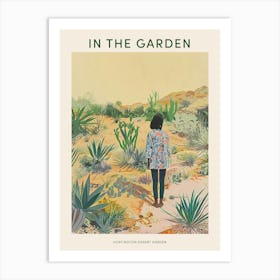 In The Garden Poster Huntington Desert Garden Usa 4 Art Print