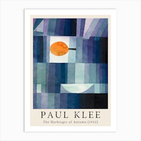 Print 371 Ratio 3x4 Paul Klee The Harbinger Of Autumn 1922 Art Print