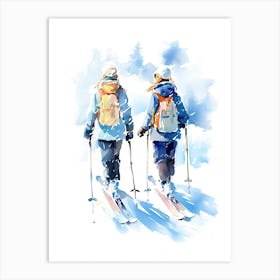 Grandvalira   Andorra, Ski Resort Illustration 1 Art Print