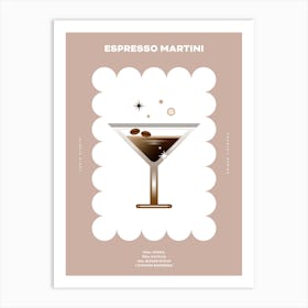 Espresso Martini Art Print