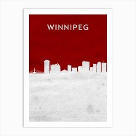 Winnipeg Canada Art Print