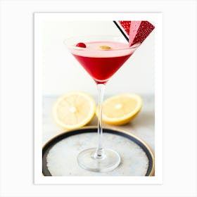 Watermelon Martini Art Print