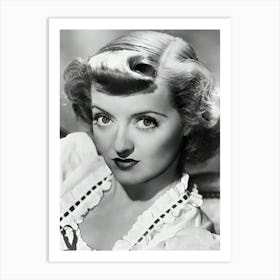 Bette Davis One Of The Hollywood Players Art Print