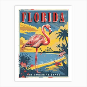 Florida The Sunshine State Art Print