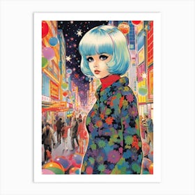 Fantasy Holidays In Tokyo Kitsch 0 Art Print