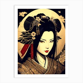 Geisha 46 Art Print