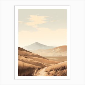 Pennine Way England 2 Hiking Trail Landscape Art Print