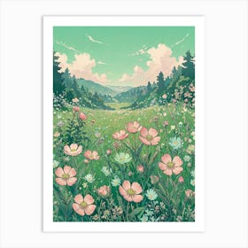 Wildflowers 3 Art Print