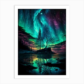 Aurora Borealis 11 Art Print