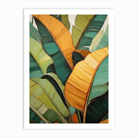 Banana Leaves 1 Art Print