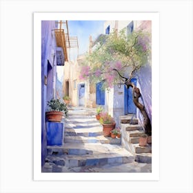 Greece Painting 1 Art Print