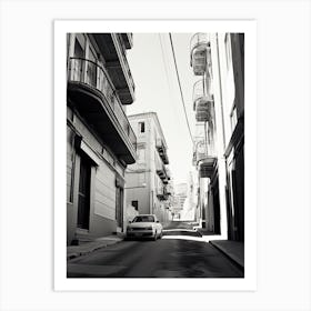 Malaga, Spain, Photography In Black And White 1 Art Print
