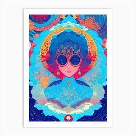 Psychedelic Art, Psychedelic Art, Psychedelic Art, Psychedelic Art Print