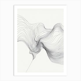 Abstract Wave 3 Art Print