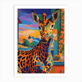 Giraffe Art Print