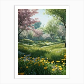 Cherry Blossoms 23 Art Print