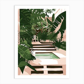 Tropical Garden 20 Art Print