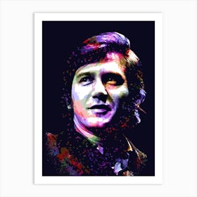 Phil Ochs Colorful Art Print