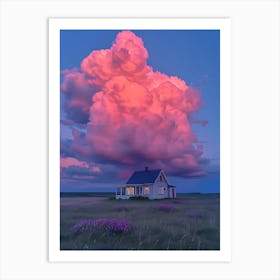 House On The Prairie Art Print