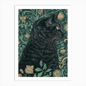 Black Cat 30 Art Print