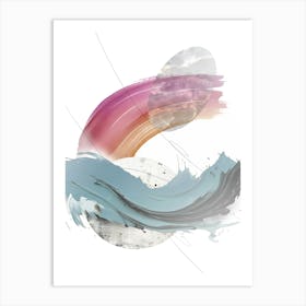 Poster Abstract Illustration Art 04 Art Print