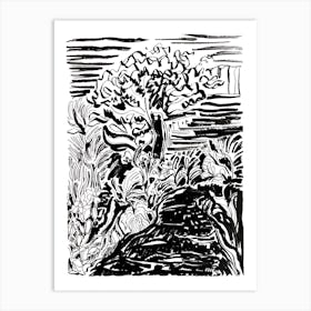 Tree In The Woods Art Print