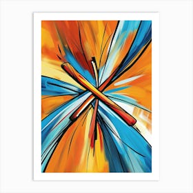 Abstract Painting 2162 Art Print