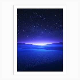 Night Sky Art Print