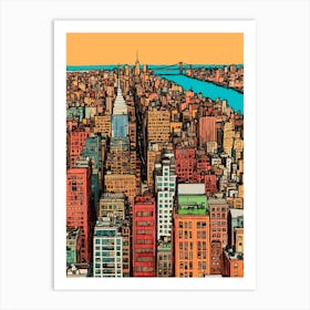 New York City  Art Print