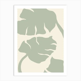 Green Leaf Art Poster_2456421 Art Print