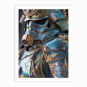 Stormtropper As A Vintagepunk Samurai 23 Art Print