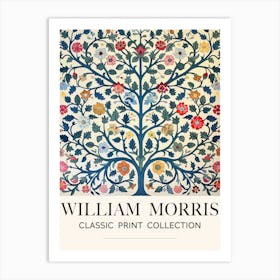 William Morris Inspired, Tree Of Life 1 Art Print