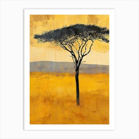 African Tree Art Print