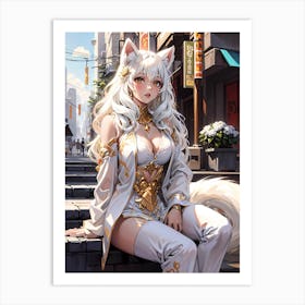 Kawaii 2 Art Print