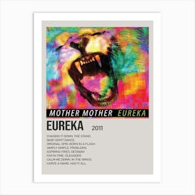 Bryr Mother Mother Eureka Album Cover Canvas Poster 2 Art Print