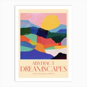 Abstract Dreamscapes Landscape Collection 48 Art Print