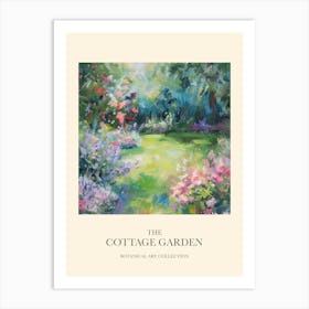 Cottage Garden Poster English Oasis 7 Art Print