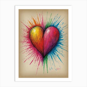 Heart Canvas Print 3 Art Print